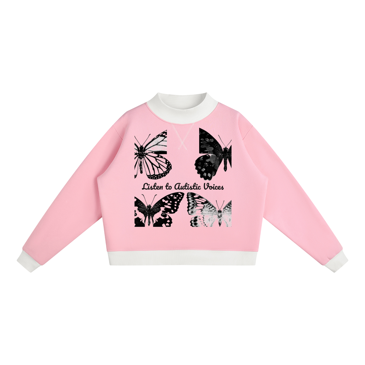 The Lilyana Mock Neck Crewneck Sweatshirt