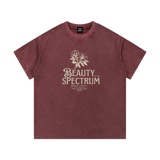 Mineral Wash Waffle Knit T-Shirt