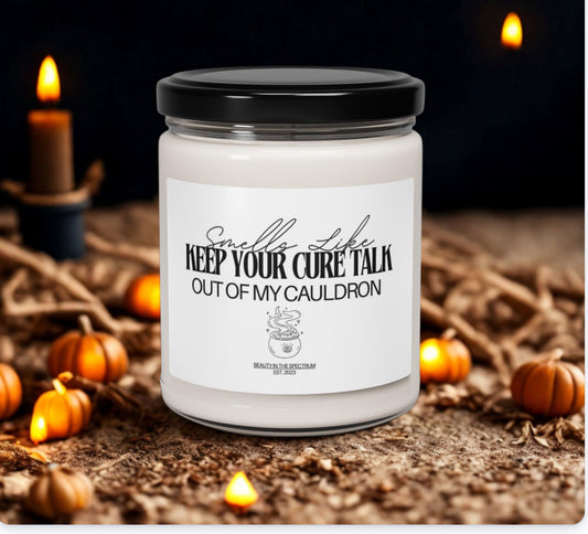 Smells Like Cure Talk- Candle