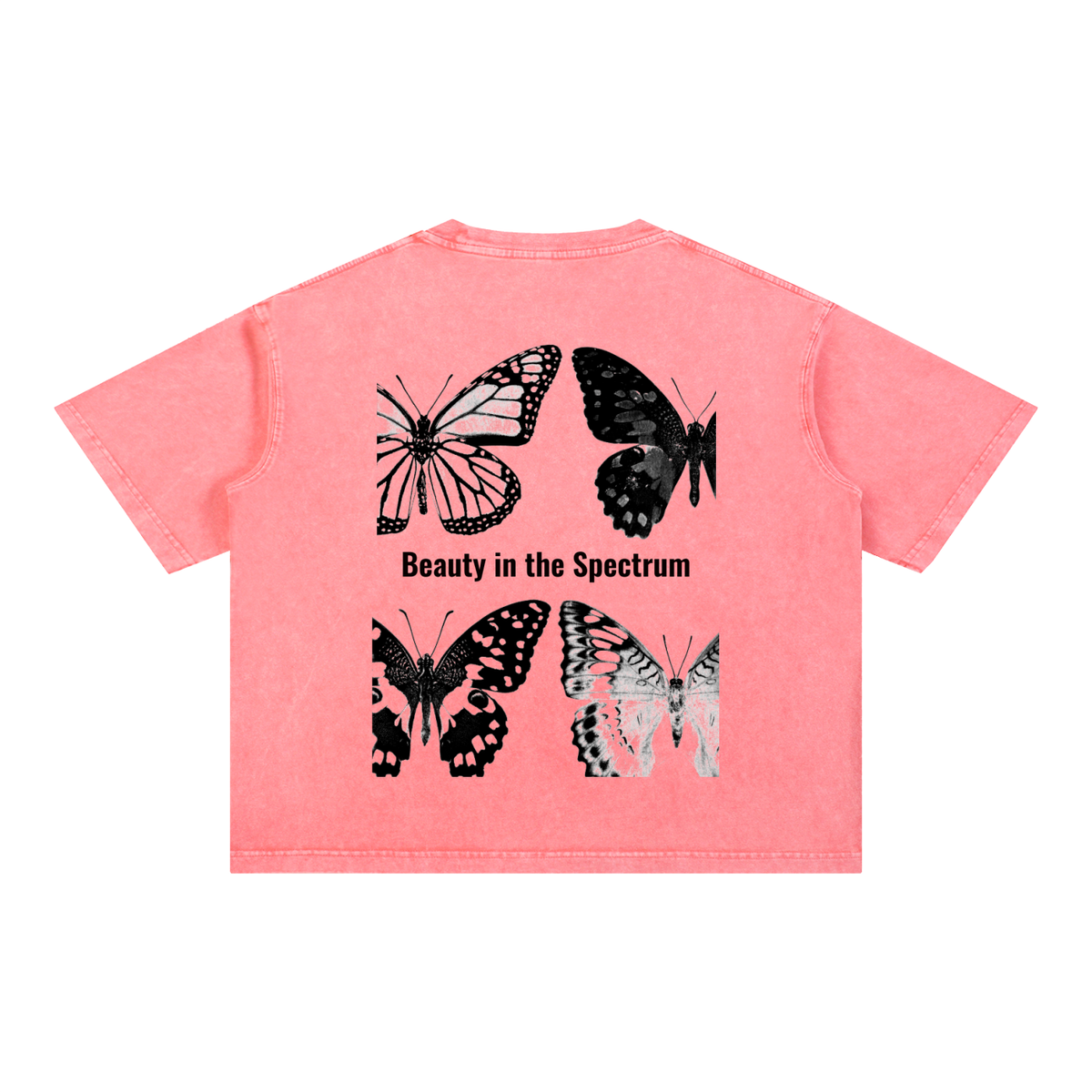 Mineral Wash Boxy Cotton T-Shirt
