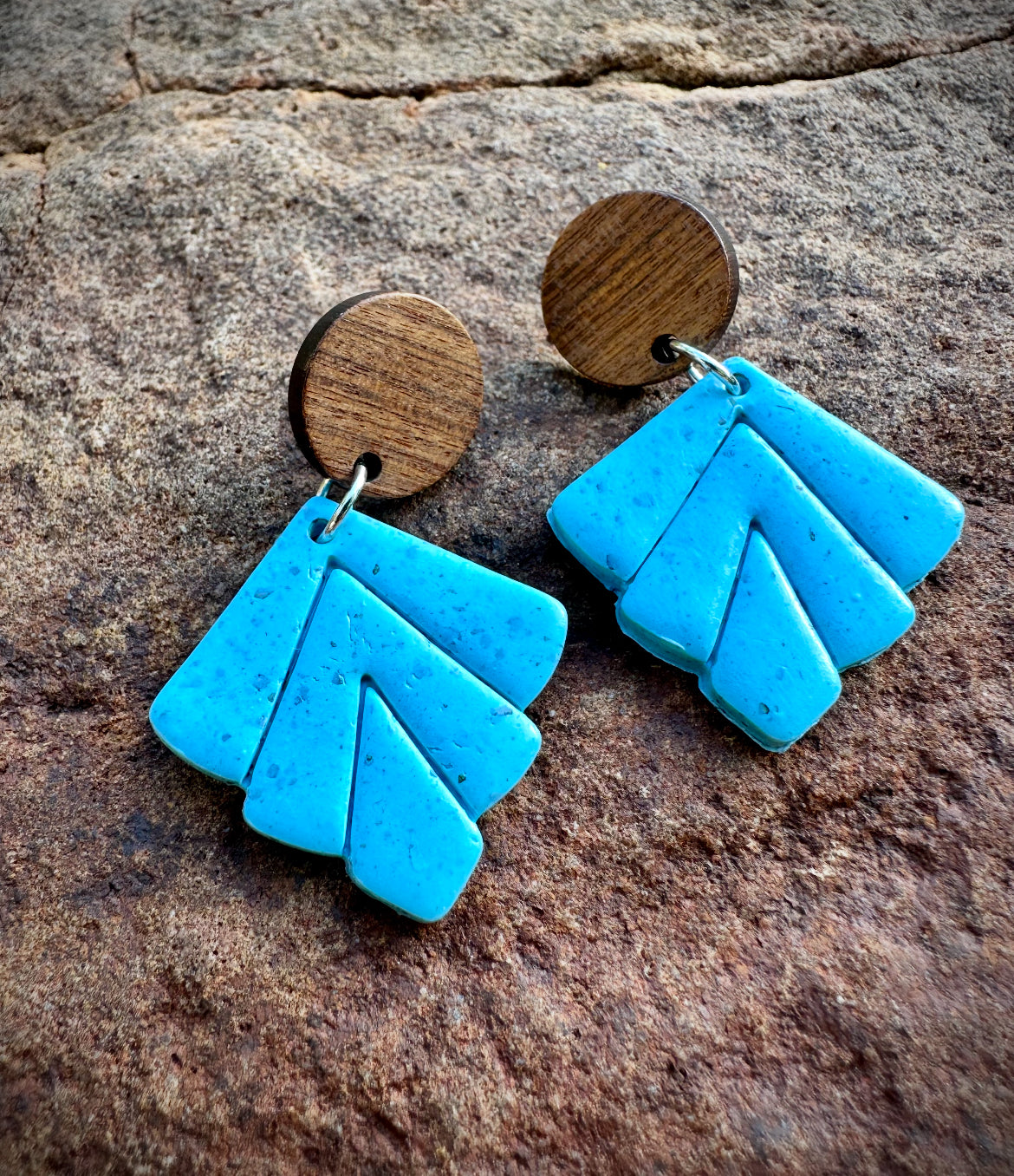 Geo Dangle Earrings