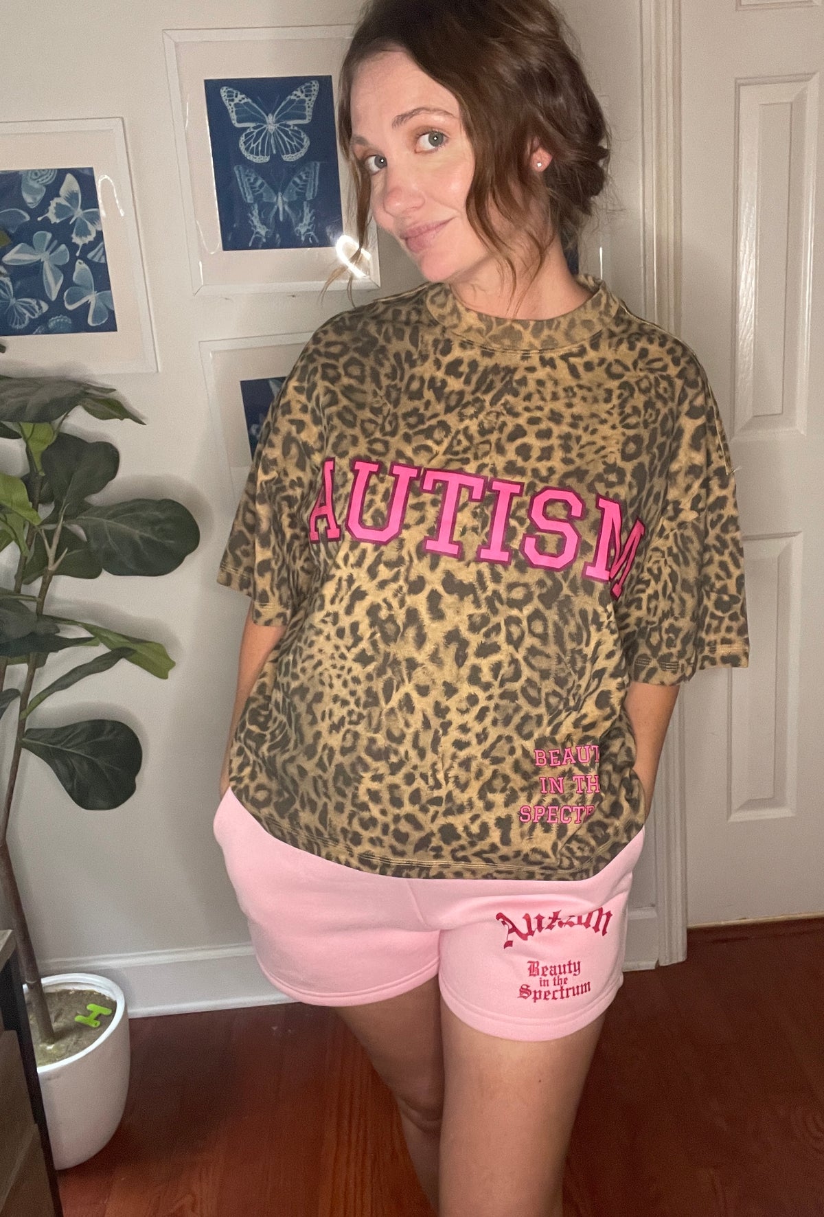 The Gigi 2.0 Leopard Print Boxy T-Shirt