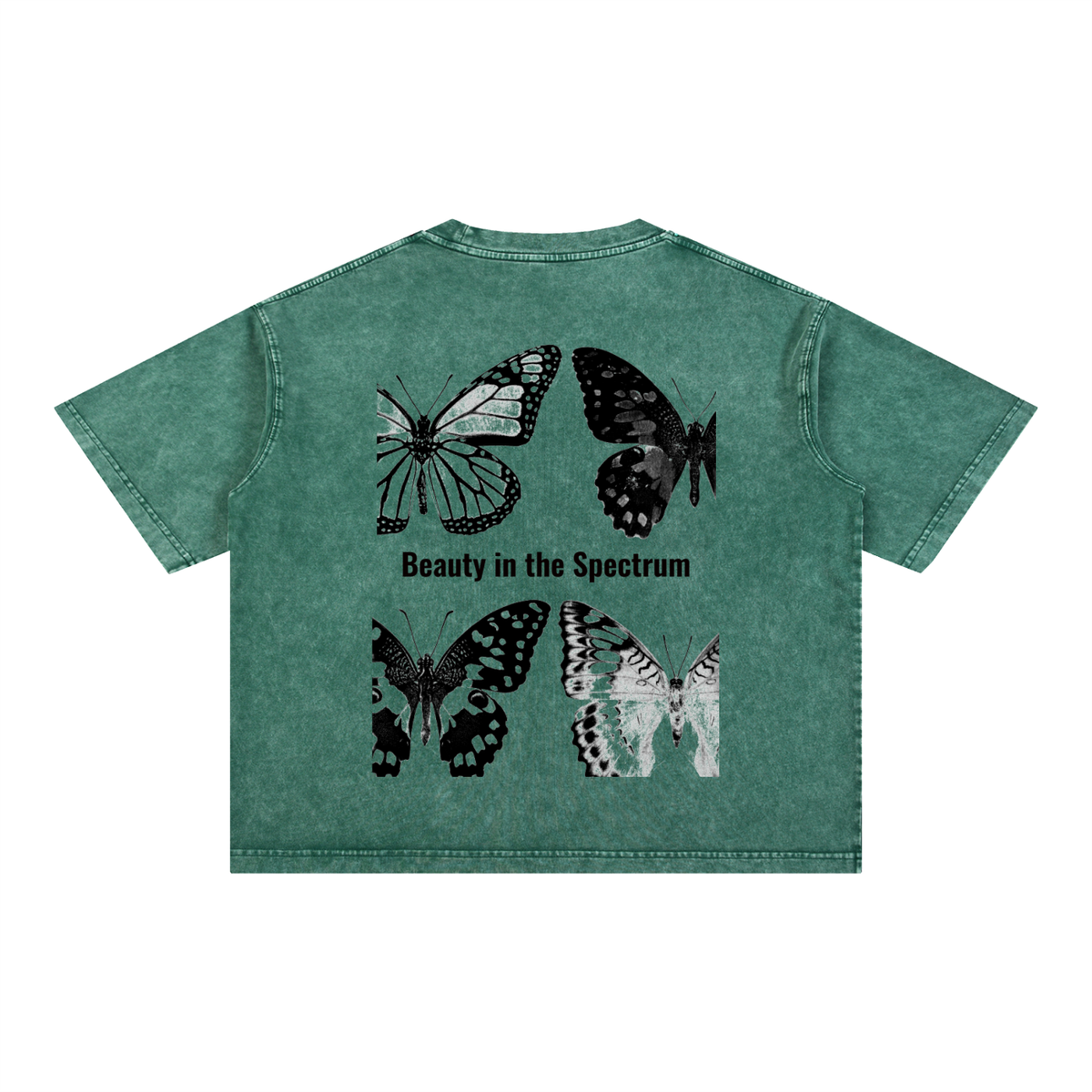 Mineral Wash Boxy Cotton T-Shirt