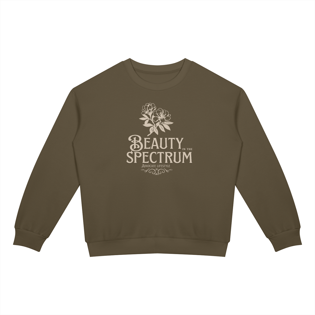 Unisex Drop Shoulder Crewneck Sweatshirt