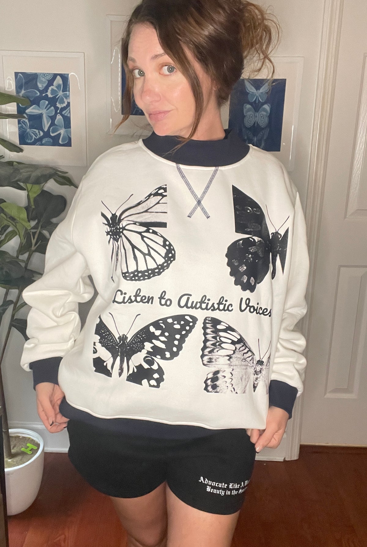 The Adam Mock Neck Crewneck Sweatshirt