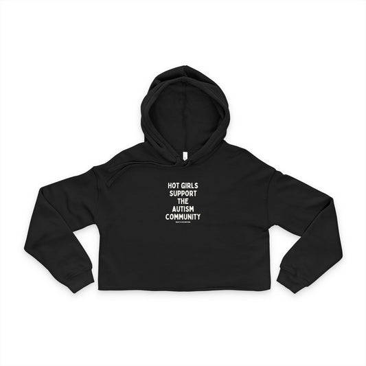 The Hot Girls Cropped Hoodie