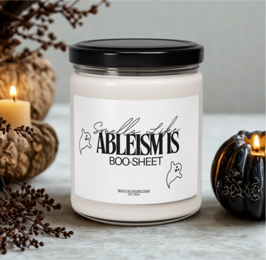 Smells Like Ableism - Candle