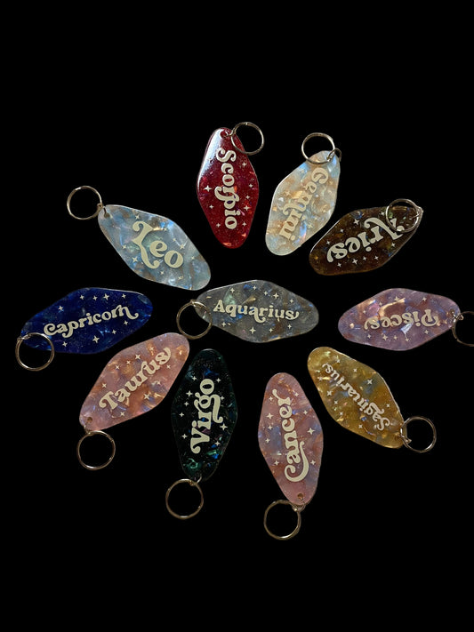 Zodiac Keychain