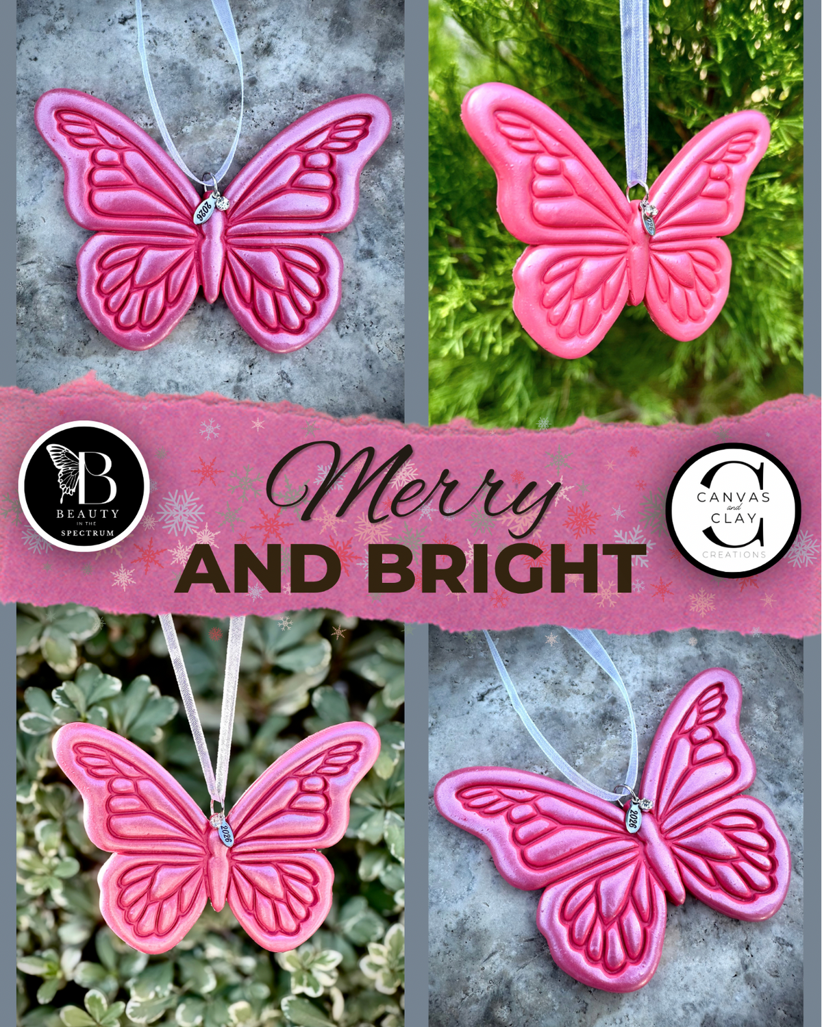 2026 Butterfly Ornament
