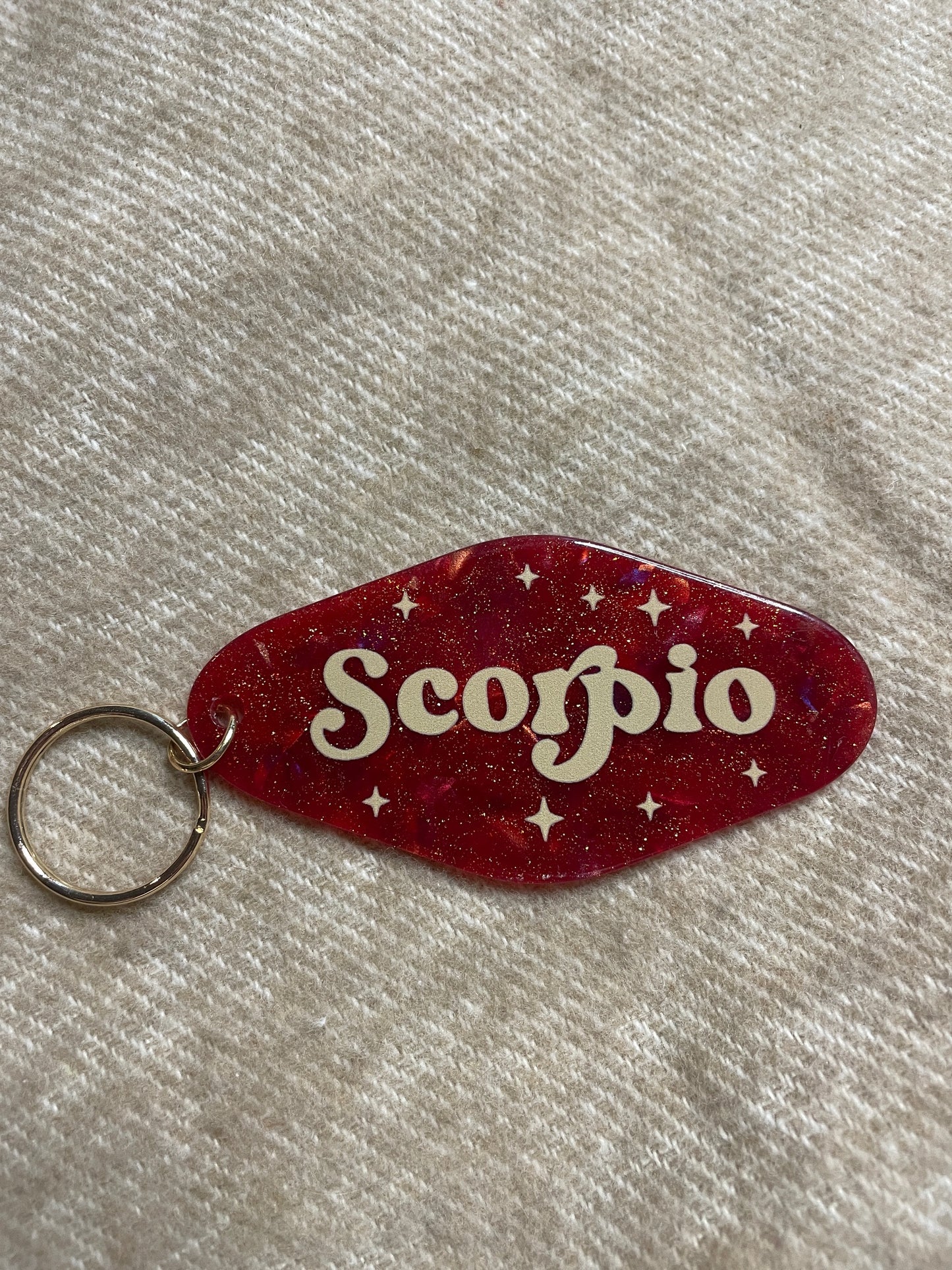Zodiac Keychain