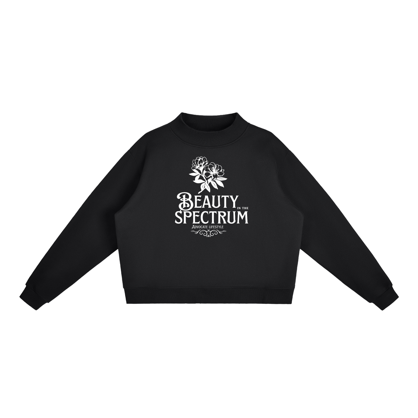 The Emma Mock-Neck Crew Sweatshirt