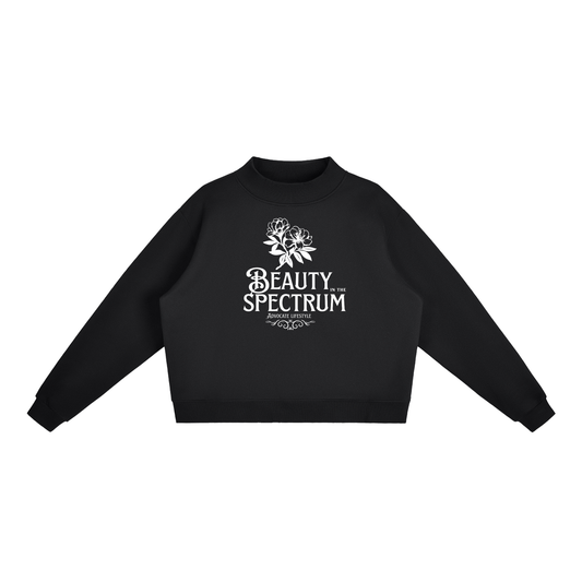The Emma Mock-Neck Crew Sweatshirt