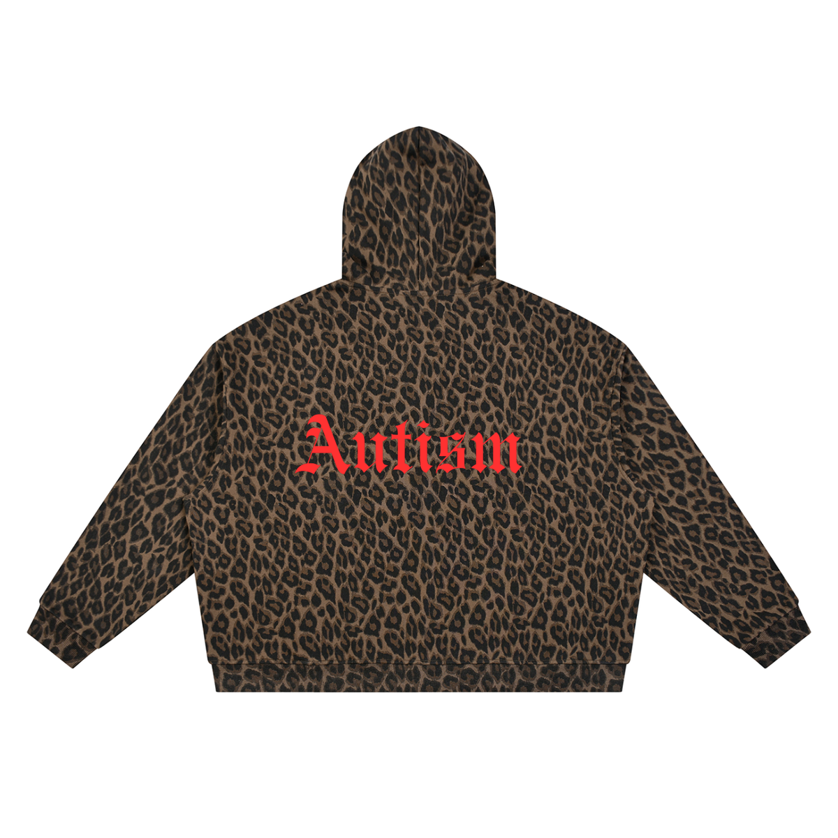 The Bowie Leopard Full Zip Hoodie
