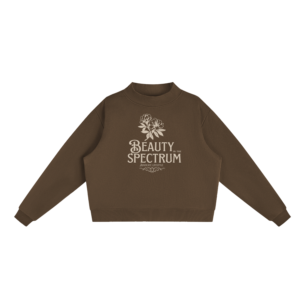 The Truly Mock-Neck Crew Sweatshirt